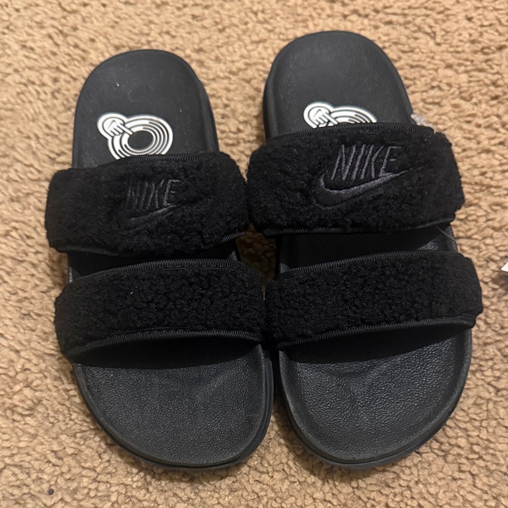 Nike Fuzzy Slide Sandals